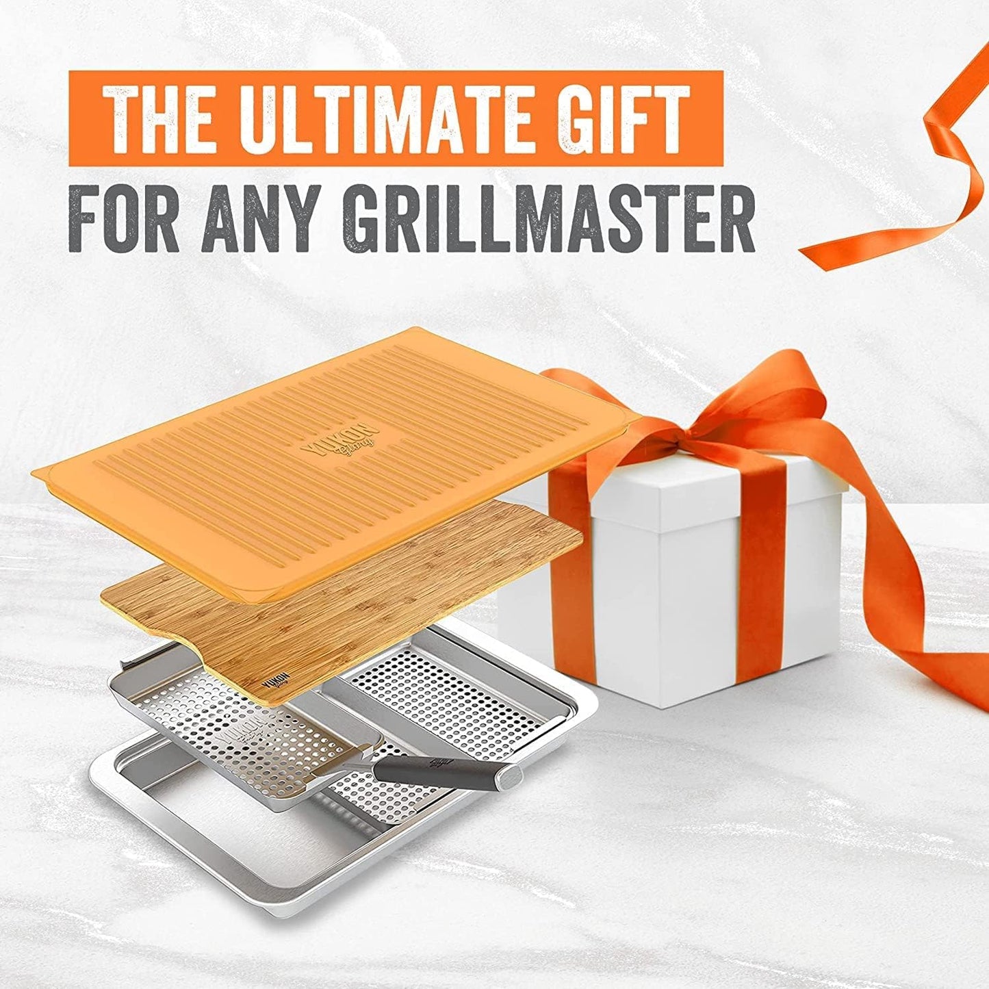 Yukon Glory™ BBQ 'N SERVE Grill Baskets (BBQ 'N SERVE SET)