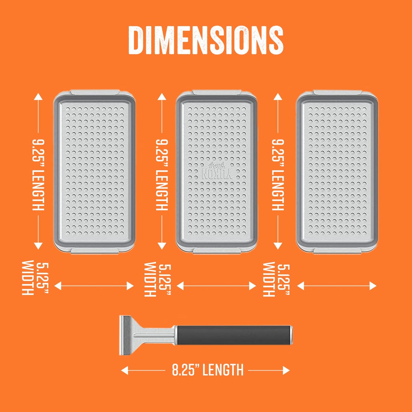 Yukon Glory™ BBQ 'N SERVE Grill Baskets (BBQ 'N SERVE SET)